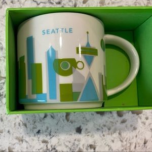 Starbucks Seattle You Are Here Collectible Mug